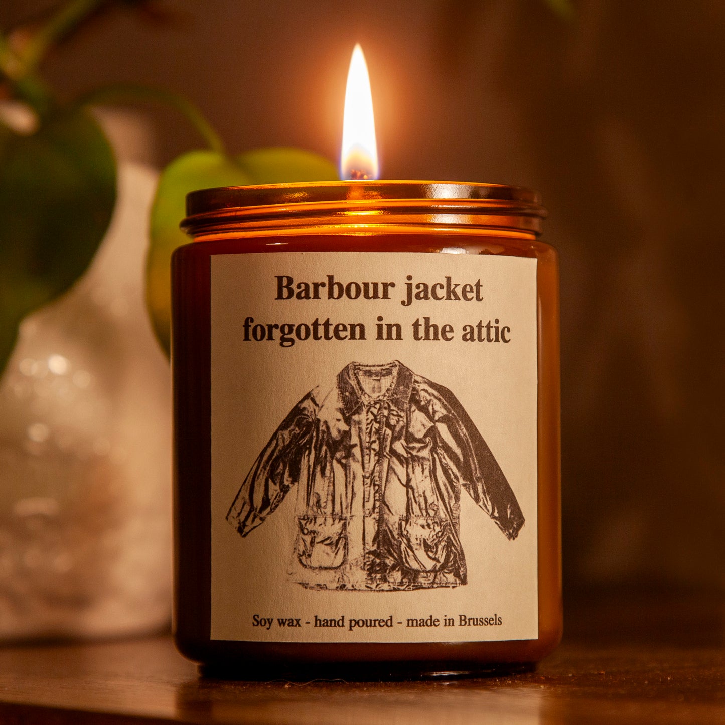Candle #001 - Barbour jacket forgotten in the attic