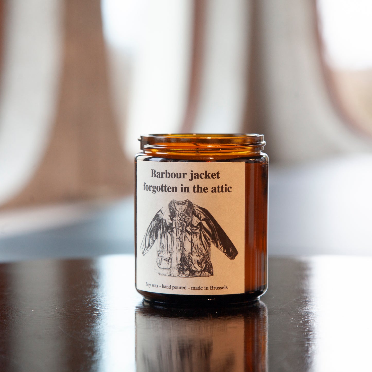 Candle #001 - Barbour jacket forgotten in the attic
